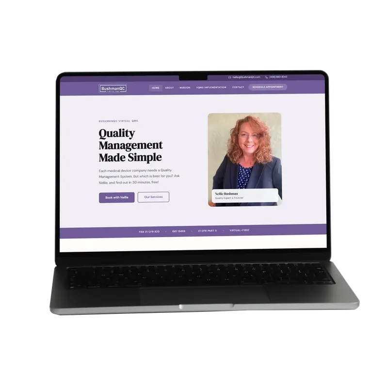 Bushman small business website built by Ghosxt